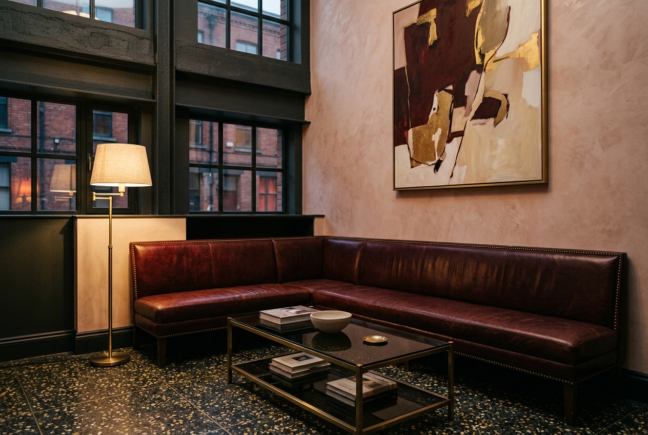 Maison Derm members lounge